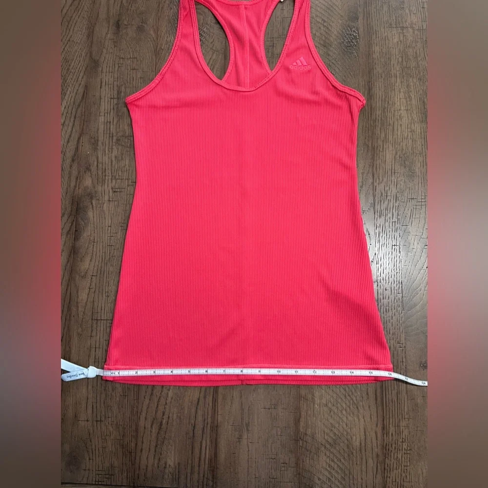 Adidas racerback athletic top shirt m medium pink - Picture 7 of 13